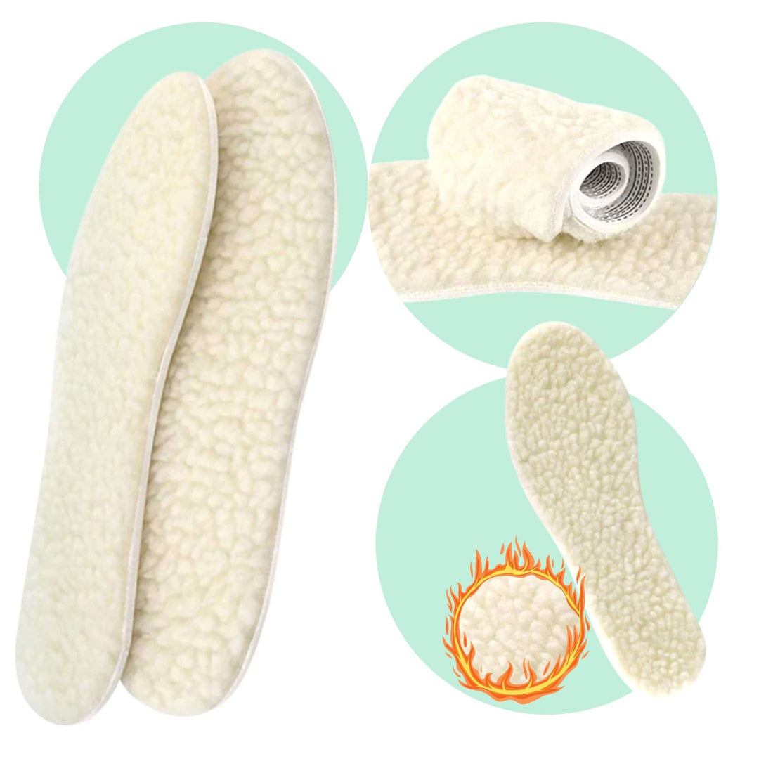 OrthoFlex Kids Fleece Insoles - Comfort & Support for All Models Wild Sole 